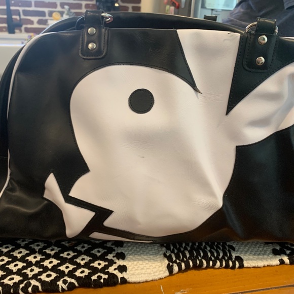 Playboy leather weekender - Picture 1 of 5
